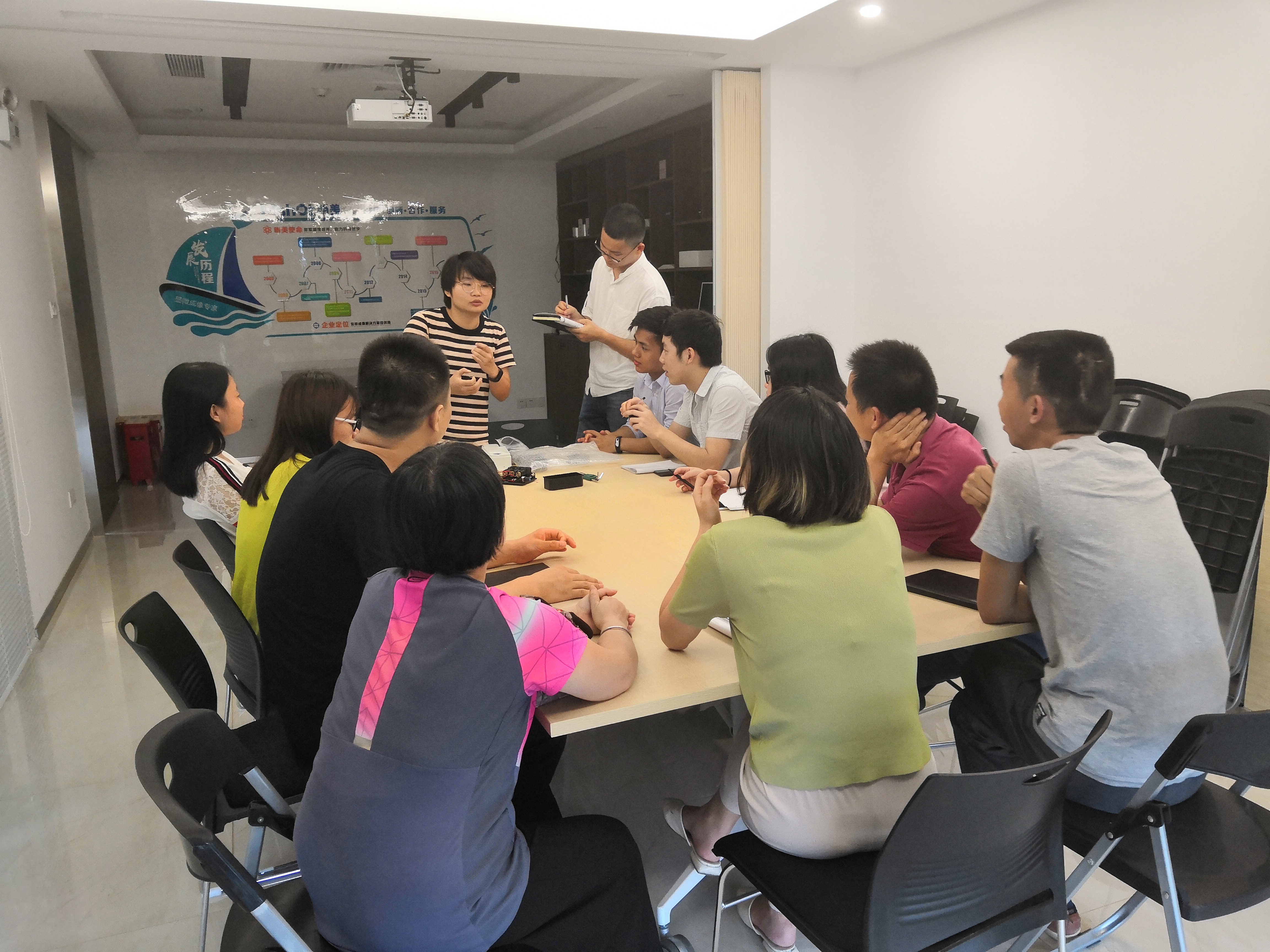 明美大功率多波段LED光源學習交流會